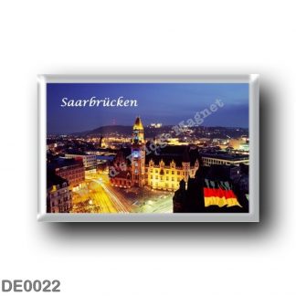 DE0022 Europe - Germany - Saarbrücken - fridge magnet