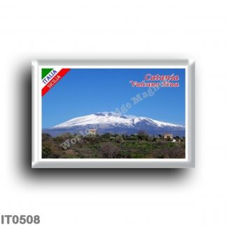 IT0508 Europe - Italy - Sicily - Catania - Etna with Snow