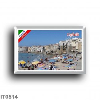 IT0514 Europe - Italy - Sicily - Cefalu - Beach