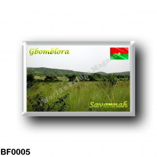 BF0005 Africa - Burkina Faso - Gbomblora - Savannah