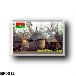 BF0012 Africa - Burkina Faso - Traditional homes