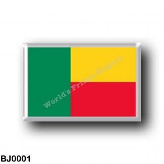 BJ0001 Africa - Benin - Flag