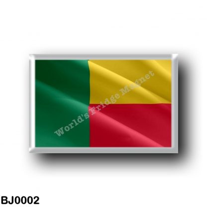 BJ0002 Africa - Benin - Flag Waving