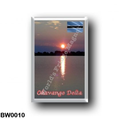 BW0010 Africa - Botswana - Okavango Delta Sunset