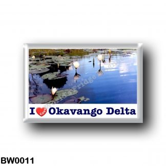 BW0011 Africa - Botswana - Okavango Water Lillies