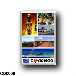 CD0008 Africa - Democratic Republic of the Congo - I Love