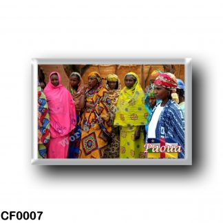 CF0007 Africa - Central African Republic - Paoua - Les femmes