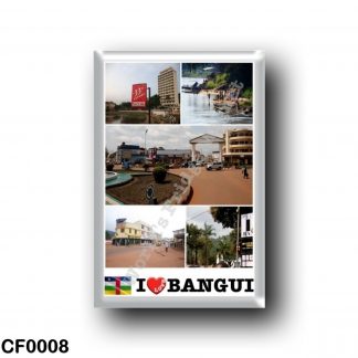 CF0008 Africa - Central African Republic - Bangui I Love