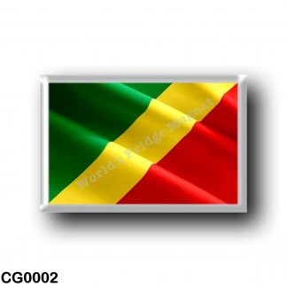 CG0002 Africa - Republic of the Congo - Flag Waving
