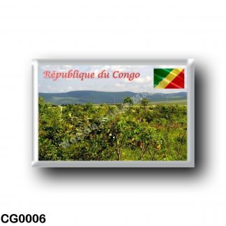 CG0006 Africa - Republic of the Congo - Paysage de Nsele