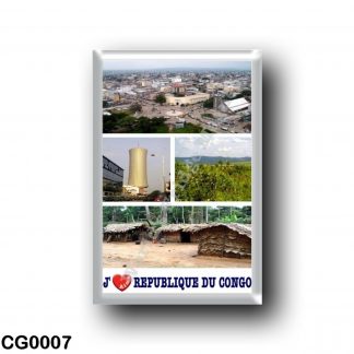 CG0007 Africa - Republic of the Congo - I Love