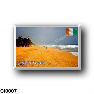 CI0007 Africa - Ivory Coast - Plage