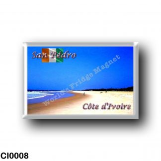 CI0008 Africa - Ivory Coast - San Pédro - Plage
