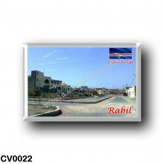CV0022 Africa - Cape Verde - Rabil - Praça
