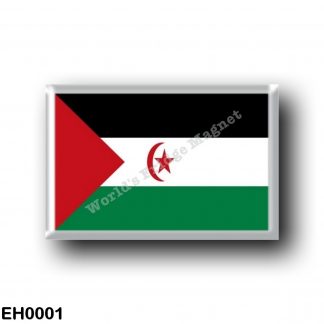 EH0001 Africa - Western Sahara - Flag