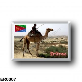 ER0007 Africa - Eritrea - Camel and Rider