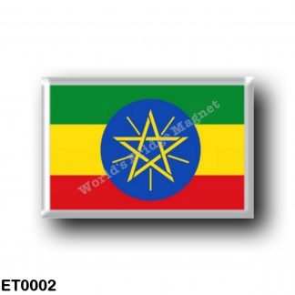 ET0002 Africa - Ethiopia - Ethiopian Flag
