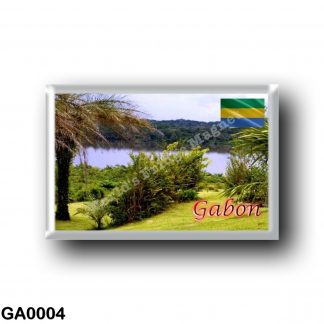 GA0004 Africa - Gabon - Lac à Kango