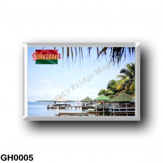 GH0005 Africa - Ghana - Tropical Resort - Coast of Ghana