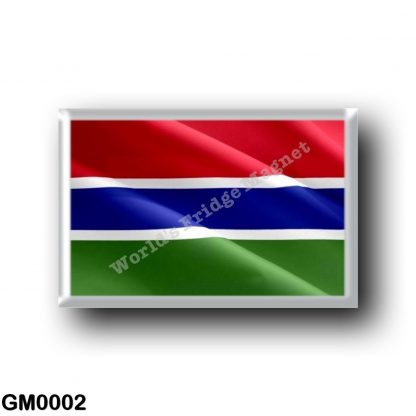 GM0002 Africa - The Gambia - Flag Waving