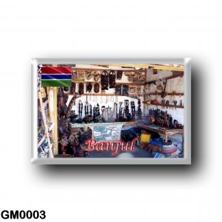 GM0003 Africa - The Gambia - Banjul - Tourist Craft Store