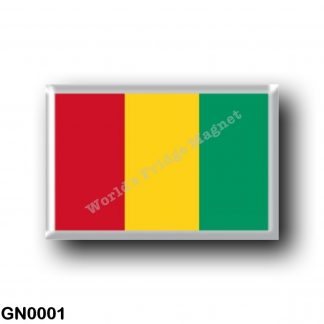 GN0001 Africa - Guinea - Flag