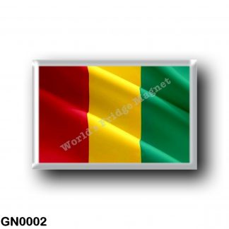 GN0002 Africa - Guinea - Flag Waving