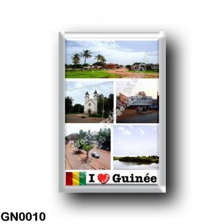 GN0010 Africa - Guinea - I Love Guinée