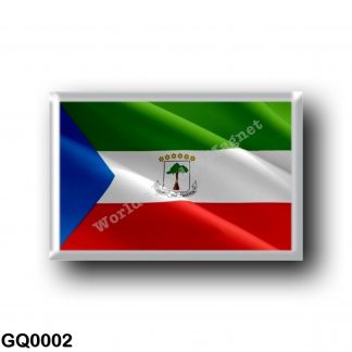GQ0002 Africa - Equatorial Guinea - Flag Waving