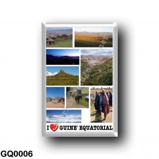 GQ0006 Africa - Equatorial Guinea - I Love