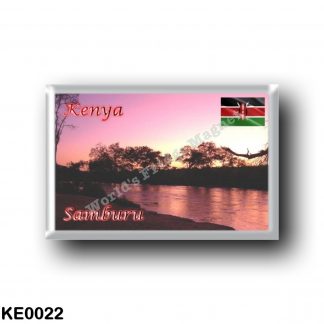 KE0022 Africa - Kenya - Samburu Sunset