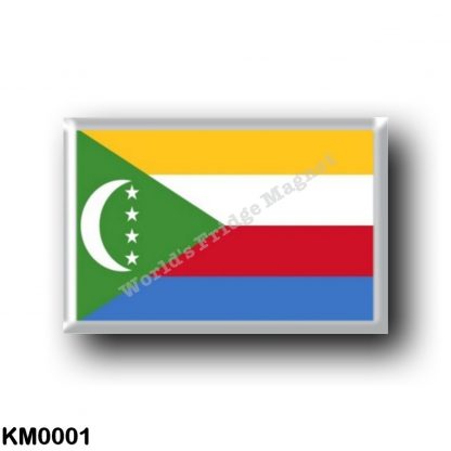 KM0001 Africa - Comoros - Flag