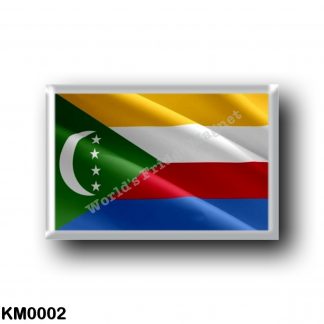 KM0002 Africa - Comoros - Flag Waving