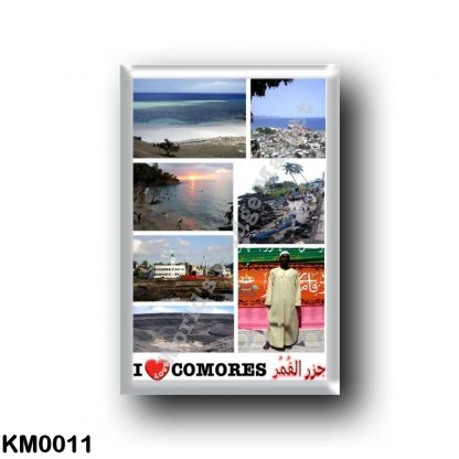 KM0011 Africa - Comoros - I Love