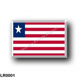 LR0001 Africa - Liberia - Flag