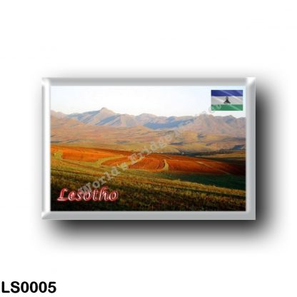 LS0005 Africa - Lesotho - Landscape
