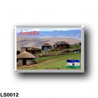 LS0012 Africa - Lesotho - Mountain Village