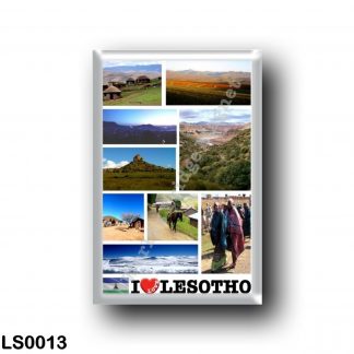 LS0013 Africa - Lesotho - I Love