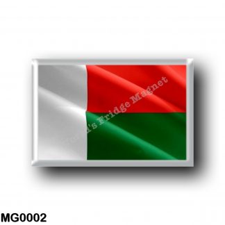 MG0002 Africa - Madagascar - Flag Waving