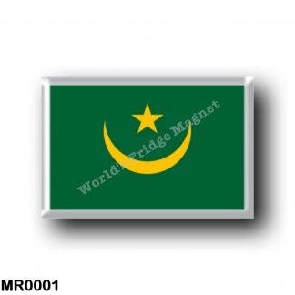 MR0001 Africa - Mauritania - Flag
