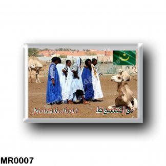 MR0007 Africa - Mauritania - Nouakchott - Camelmarket