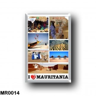 MR0014 Africa - Mauritania - I Love