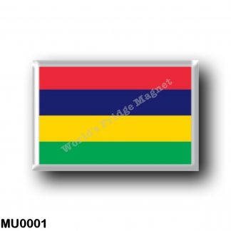 MU0001 Africa - Mauritius - Flag