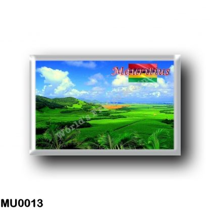 MU0013 Africa - Mauritius - Plantation of Sugarcane