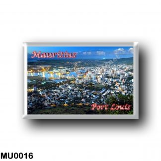 MU0016 Africa - Mauritius - Port Louis - Panorama