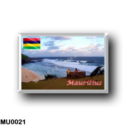 MU0021 Africa - Mauritius - The black rocks
