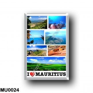 MU0024 Africa - Mauritius - I Love