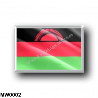 MW0002 Africa - Malawi - Flag Waving