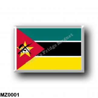 MZ0001 Africa - Mozambique - Flag
