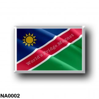 NA0002 Africa - Namibia - Flag Waving